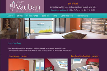 Le site de l'hôtel Vauban